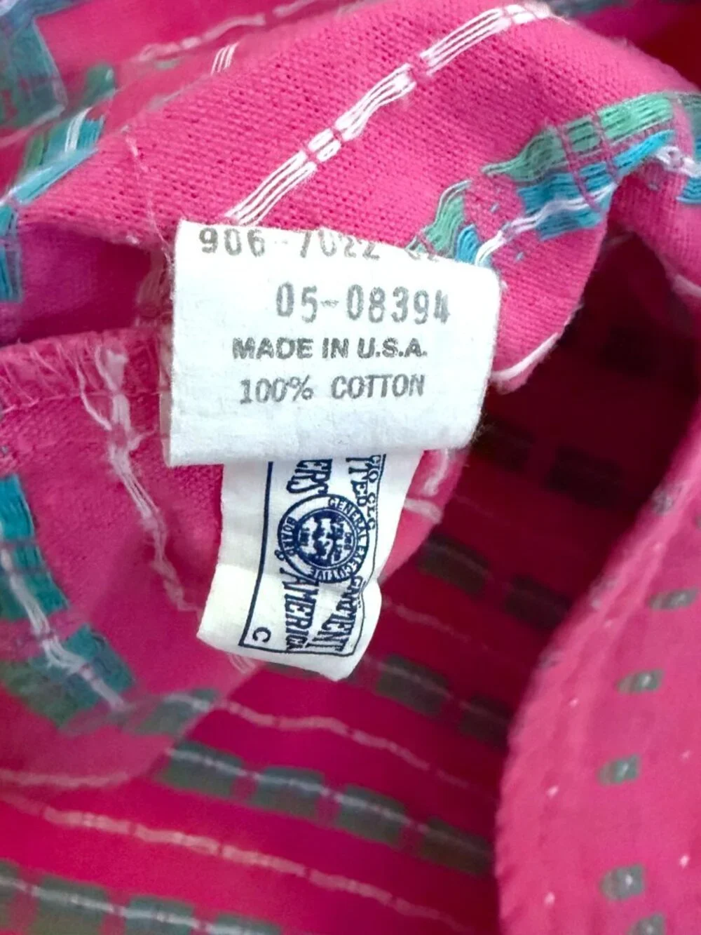 Vintage OshKosh Vestpak 90s Pink Floral Overall Jumper Dress Girls 4 USA Bow